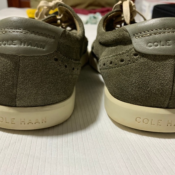 Cole Haan Suede Oxfords Grand - Picture 2 of 5